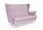  Diana Skandináv Szárnyas Kanapé, Nem Átalakítható, Family Mebl, Púderrózsaszín