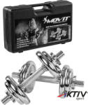  Kézisúlyzó szett MOVIT króm 2x10 kg (20040011)