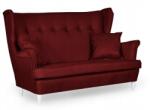  Ari Skandináv Szárnyas Kanapé, Nem Átalakítható, Family Furniture, Bordó