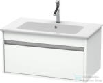 Duravit KETHO 80x47, 5 cm-es, 1 fiókos alsószekrény mosdó nélkül, matt fehér KT641901818 (KT641901818)