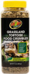 Zoo Med Grassland Tortoise Crumbles | Aprított szárazföldi teknős táp növendék és kistestű fajoknak - 454 g