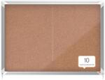 Nobo Avizier pluta de interior, 8 x A4, rama metalica, NOBO (NBO-1915331)