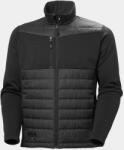Helly Hansen OXFORD HYBRID INSULATED KABÁT, fekete, XL (73370_990-XL)