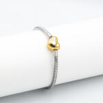 ElectraStore Bratara Argintie Tip Pandora Cu Charm Inima (C4634)