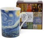 Queen Isabell Van Gogh Csillagos éj porcelán bögre 300 ml - díszdobozos (IMO-PP-W25VG753-24790)