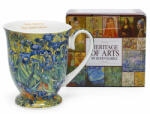 Queen Isabell Van Gogh Íriszek porcelán bögre 300 ml - díszdobozos (IMO-PP-W25VG138B-24011)