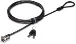Kensington CABLU securitate KENSINGTON pt. notebook slot standard, cheie standard, conectare directa, 1.8m, cablu otel ultra-carbon, permite pivotare si rotire, MicroSaver 2.0 K65020EU(timbru verde 0.8 lei) (K65