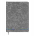 Easy Könyvnaptár A5 szürke 2026 napi matt öko bőr határidőnapló Easy (945990)