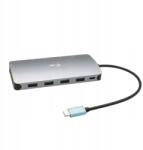 i-tec Usb-c Metal Nano 3x kijelző dokkolóállomás (2x Dp, 1x Hdmi) (C31NANODOCKPROPD)