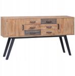 vidaXL Komód VidaXL 110 x 30 x 75cm többszínű matt (8719883731995)