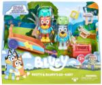 Bluey Set de joaca cu 2 figurine, Bluey, Bluey si Rusty Go-Kart Figurina