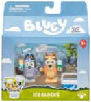 Bluey Set de joaca cu 2 figurine, Bluey, Ice Blocks, Bingo si Socks Figurina