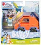 Bluey Set de joaca cu figurina si masina, Bluey, 4WD si Bluey Figurina