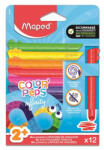Maped Színes ceruza készlet, háromszögletű, MAPED „Color`Peps Infinity Kidy, 12 különböző szín (864600) - nyomtassingyen