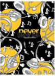 Shkolyaryk Publishing House Füzet, tűzött, A5, vonalas, 80 lap, SHKOLYARYK "Never give up", vegyes (A5-080-5221L) - nyomtassingyen