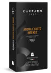 Nespresso Kávékapszula, Nespresso® kompatibilis, 10 db, CARRARO "Aroma E Gusto Intenso (CAR043) - nyomtassingyen