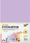  Dekorkarton, 2 oldalas, A4, 300 g, 10x5 lap, FOLIA, „Pastel, vegyes színek (614/5095) - nyomtassingyen
