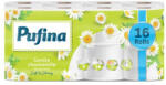 Pufina Toalettpapír, 3 rétegű, kistekercses, 16 tekercs, PUFINA "Chamomile", kamilla illattal (PP20898) - nyomtassingyen