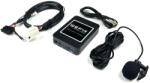WEFA Adaptor Bluetooth WEFA 5.0 cu Microfon, USB si AUX-IN , Volkswagen, Skoda, Audi, Seat, Caliate audio CD, MP3, FLAC, Plug and play (WF-606-VAG12P-68)