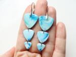 Atellier Wearable Art Cercei Atlantida cu tortiţe din argint - Model 2