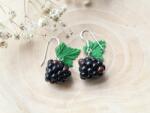 Atellier Wearable Art Cercei Berry Bliss cu tortițe din argint