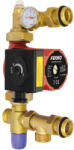 FERRO Grup de amestec incalzire in pardoseala pt. colectori 1cu vana 3 cai termostatata si pompa GPA II 25-4-130, Ferro GM1F-40GPA (GM1F-40GPA)