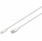 ASSMANN 1m Lightning To Usb-a White Silicone Usb 2.012w (digitus_ak-600108-010-w) (digitus_ak-600108-010-w)