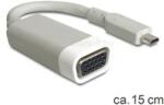 Delock adapter HDMI-micro D apa > VGA anya (DL65470) (DL65470)