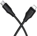 hoco. USB-C - Lightning kábel Hoco X124, 27W, 1m, fekete
