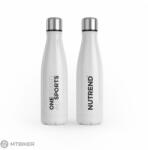 Nutrend rozsdamentes acél palack, 0, 75 l, fehér