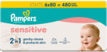 Pampers Sensitive nedves törlőkendő (6*80) - 480 db