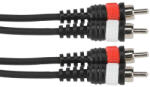 GEWA Twinkabel Basic Line dupla RCA-RCA kábel 6m