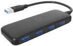 HP USB (3.0) hub 4-port, DHC-CT110, fekete, Hewlett-Packard (8YJ86AA)