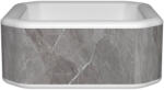 avenli Bergen szürke márvány mintás felfújható jakuzzi 170 × 170 × 70 cm, 760 liter (HMC_209)