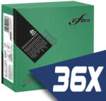INFIBRA Szalvéta 38x38cm Sötétzöld 2 réteg 40 lap/csomag (36 csomag) (I0461-KARTON)