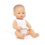 Miniland Papusa bebelus educativa 32 cm - Baiat asiatic (ML31355) - roua Papusa