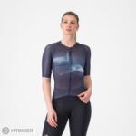 Castelli CLIMBER'S A/C W női mez, belga kék/neón kobalt/ezüst (L)