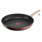 Tefal Tigaie Tefal Eco-Respect G2540602, 28 cm, Strat antiaderent din titan, Thermo-Fusion, Thermo-Signal, Inductie, Bronz/Maro (G2540602)