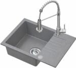 Ruvetti Cooksy Chef chiuveta cu baterie gri/oțel LP_CC6244GR-SE (LPCC6244GRSE)
