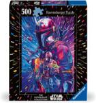 Ravensburger Puzzle Ravensburger din 500 piese - Star Wars, The Mandalorian (7012001339) Puzzle
