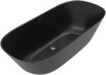 Villeroy & Boch Theano cadă freestanding 175x80 cm ovală negru UBQ175ANH7F200V-R7 (UBQ175ANH7F200VR7)