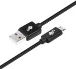  USB-Micro USB kábel 1, 5 m fekete zsinór