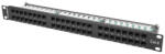 Lanberg PPU6-1048-B 19 1U Cat. 6 UTP 48port árnyékolatlan fekete patch panel
