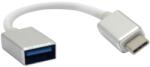 VCOM Adaptor VCom - CU404, OTG USB-C/USB-A, 0.2 m, negru (CU404-0.2m)
