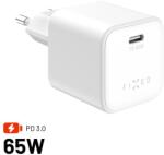 FIXED mini USB-C GaN töltő 65W fehér FIXCG65M-C-WH (FIXCG65M-C-WH)