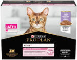 PRO PLAN 10x85g PURINA PRO PLAN Cat Adult Delicate Digestion pulyka nedves macskatáp