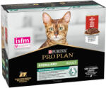 PRO PLAN 10x85g PURINA PRO PLAN Sterilised Adult Maintenance marha nedves macskatáp