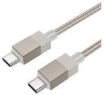 hoco. u110 adatkábel, type-c - type-c, 60w, pd gyorstöltő, 100cm, arany (U110_GOLD)