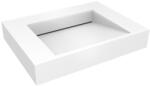 Oltens Stila mosdótál 60x45 cm négyszögletes klasszikus fehér 40000000 (40000000)