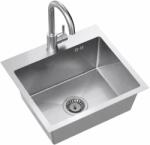 Ruvetti Look mosogató csapteleppel acél/acél LPLOOK505200BSF (LPLOOK505200BSF)